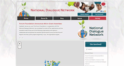 Desktop Screenshot of nationaldialoguenetwork.org